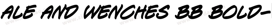 Ale and Wenches BB Bold字体转换